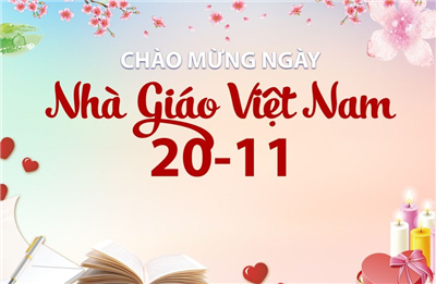 Trường tổ chức kỷ niệm 20-11